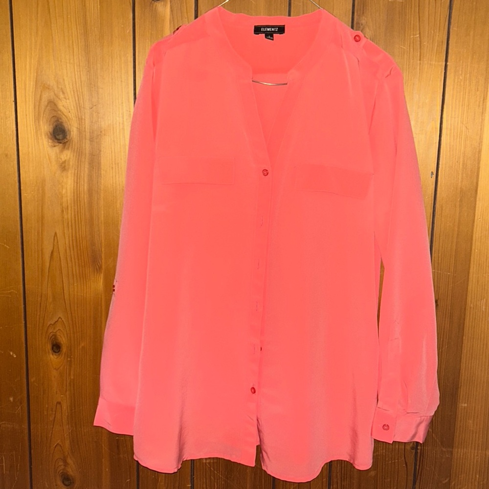 💜long sleeve button down